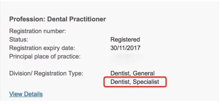 define orthodontist